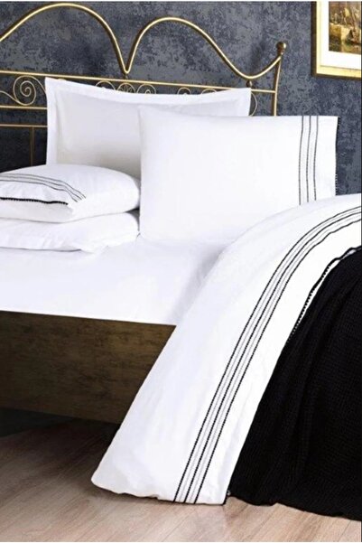 Özdilek Prıme Triko Battaniyeli Gelin Seti Siyah