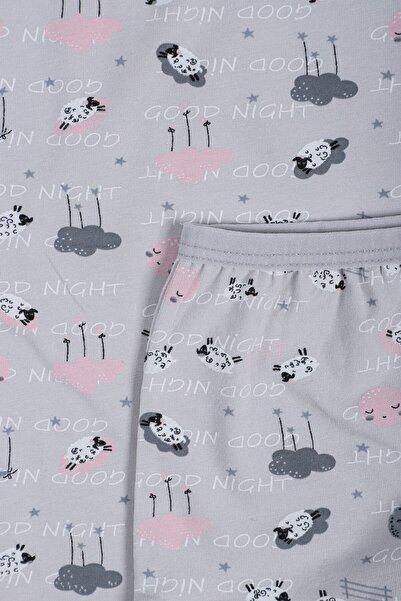 Hepsine Rakip Дівчачий комплект з бавовняних боксерів з принтом на бретельках