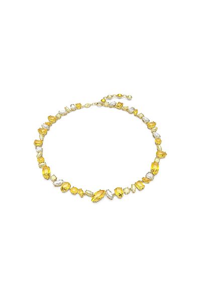 Swarovski 5652800 Necklace Gema:all Ard Yel/gos