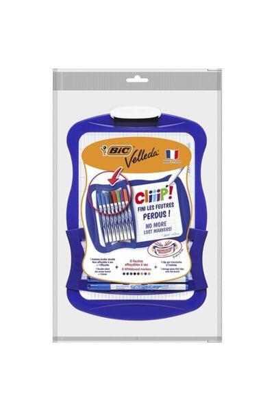 Bic Mini Whiteboard + 8 Pen + Eraser