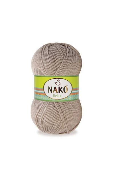 NAKO Rekor 257 5 Τεμάχια Φορητό Πλεκτό Κλωστή Γαλακτοκόκκινο
