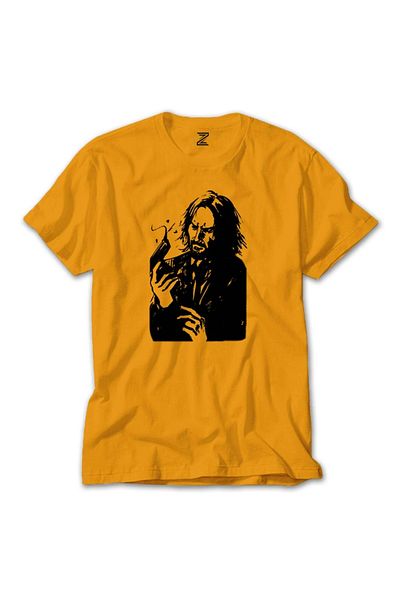 Z zepplin John Wick Κεφάλαιο 4 Guns Yellow T-shirt
