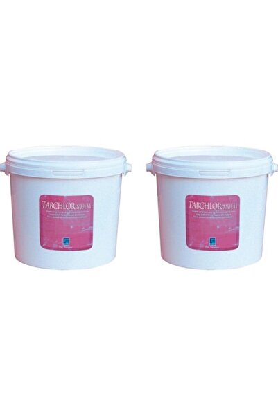 Gemaş 2 Adet Tabchlor Multi 10 Kg (20 Kg) %90 Tablet Klor - %90 Chlorine Mult...
