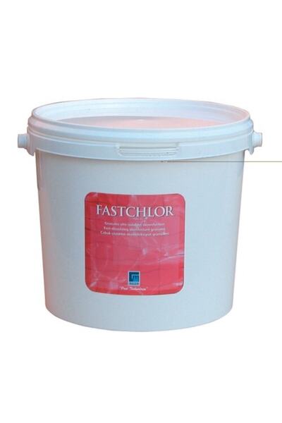 Gemaş Fastchlor 5 Kg %56 Aktif Toz Klor Stabilize Diklor Granül - %56 Chlorin...