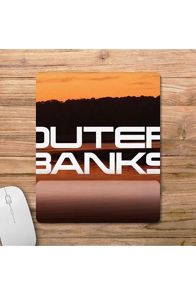 Pixxa موديل لوحة ماوس مع مسند للمعصم من Outer Banks - 3