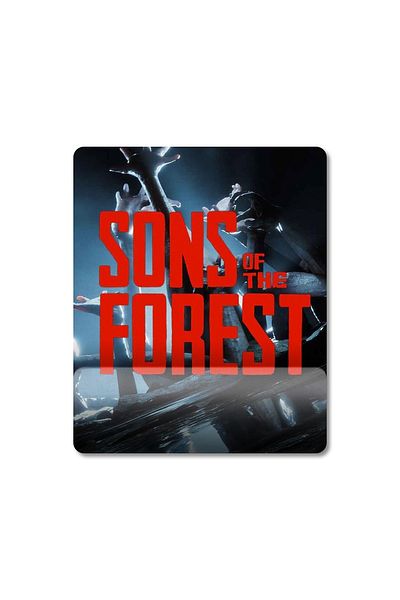 Pixxa نموذج لوحة الماوس Sons Of The Forest مع دعم المعصم - 1
