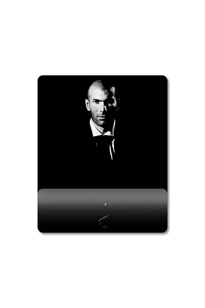 Pixxa موديل لوحة ماوس Zinedine Zidane مع مسند للمعصم - 4
