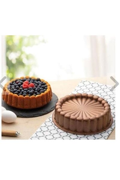 COOKCASE Granite Cast Tart Mold Rose Gold