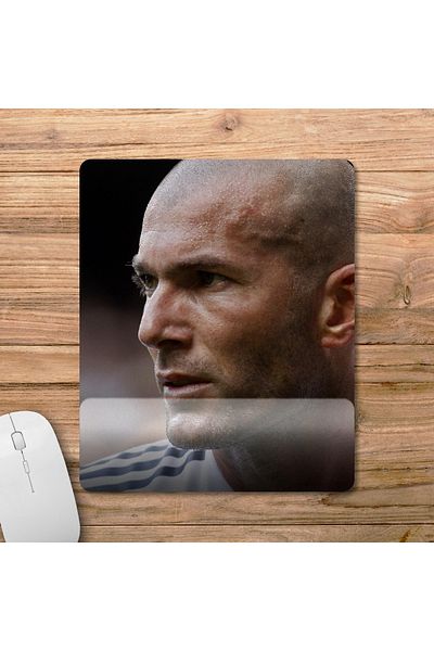 Pixxa موديل لوحة ماوس Zinedine Zidane مع مسند للمعصم - 3
