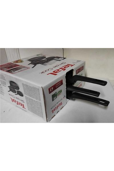 TEFAL Titanium 1x Simplecook Triple Pan Set 20/24/28 Cm