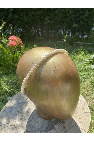 Pearly Handmade Pearl Hair Crown