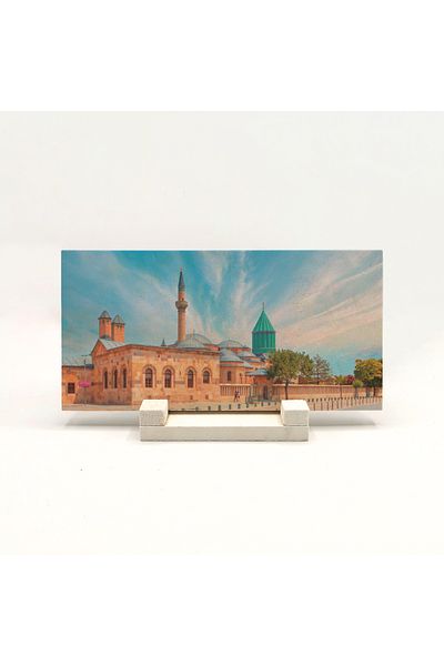 BAKSEPETE Επιτραπέζια βάση με φυσική πέτρα Konya Mevlana Mosque