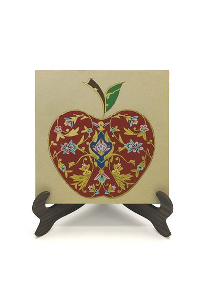 Sadrazam Επιτραπέζια βάση MDF με σχέδιο Apple