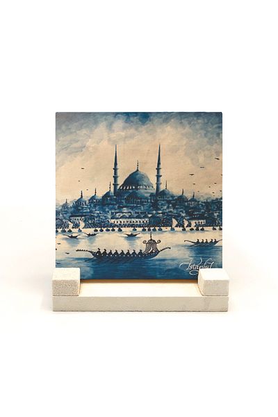 BAKSEPETE Επιτραπέζια βάση από φυσική πέτρα Eminönü New Cami