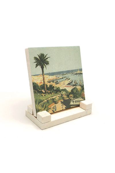 BAKSEPETE Επιτραπέζια Φυσική Πέτρα - Ιταλία Visual Printed