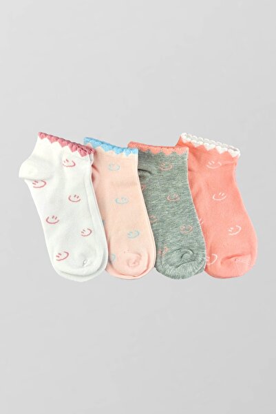 Ollero 4 чифта бамбукови дамски летни безшевни къси чорапи до глезена