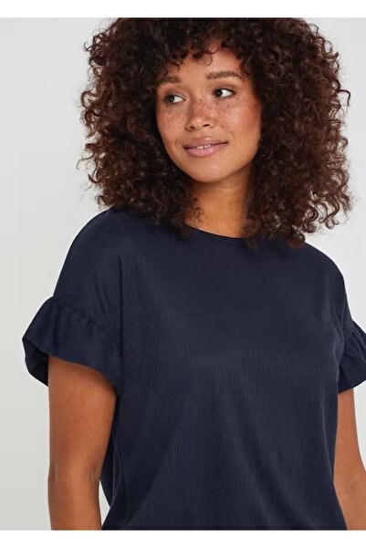 Kübra Tekstil Γυναικεία μπλούζα Crew Neck Slim Kt01925