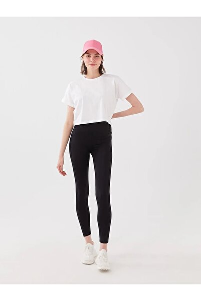 LC Waikiki Γυναικείο αθλητικό κολάν Xside Elastic Waist απλό