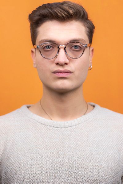 LUNOX Adel Smoked Blue Light Protected Computer Screen Glasses