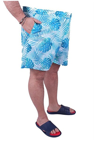 Starbattal Large Size Water Repellent Sea Shorts Maldivian 23657 Turquoise