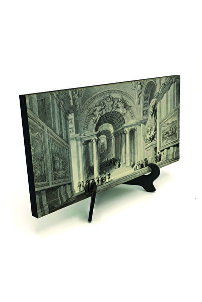 Sadrazam Επιτραπέζια βάση MDF με στάμπα Ιταλίας