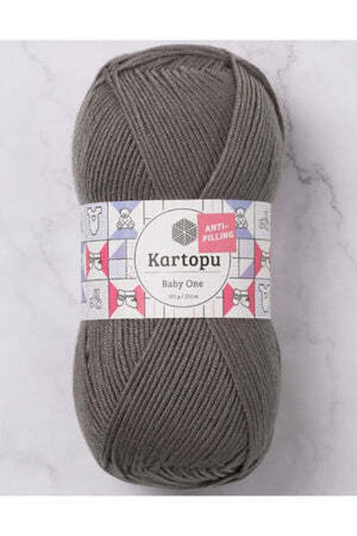 Kartopu Baby One K1921 5 τεμαχίων που δεν μουτζουρώνει Baby Floss Dark Grey
