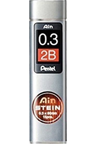 Pentel Min Hi-polymer Aın Steın 0.3 Mm C273-2b