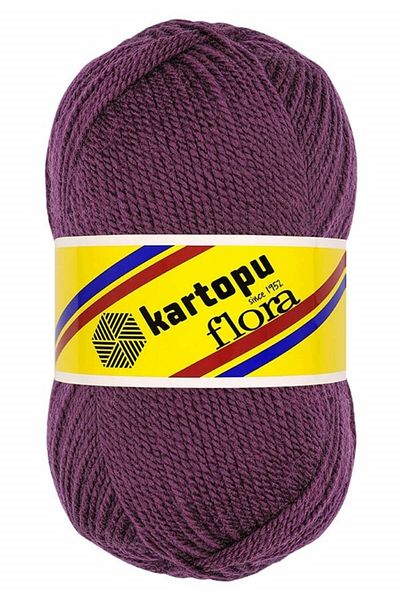 Kartopu Flora K729 5 Pieces Booties Drawstring Plum
