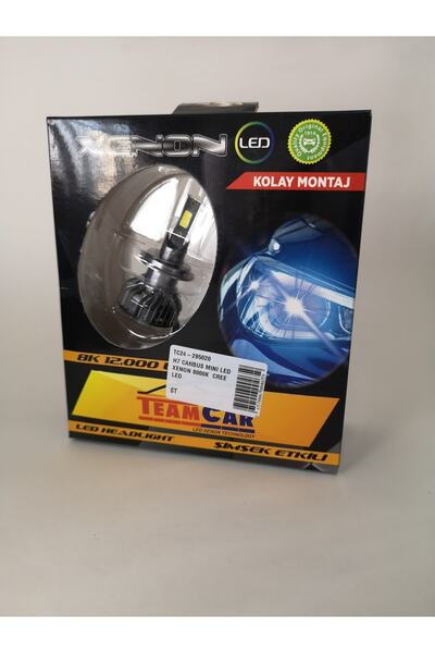 TEAMCAR H7 Slim Led Xenon 8000k Şimlek Etkili