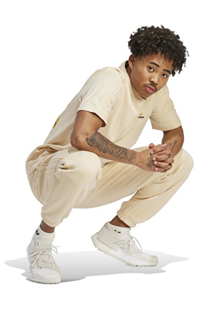 adidas Bisiklet Yaka Düz Somon Erkek T-shirt Hz1155 Acp Tee