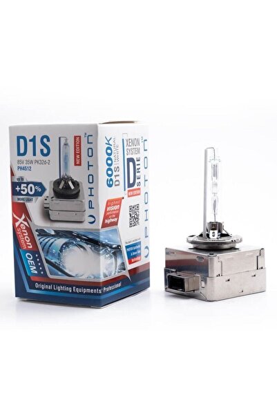 Photon D1s 6000k +%50 Fazla Işık Serisi D1s Xenon Far Ampulü Ph4512