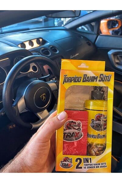 MVC Concept Araba Oto Torpido Göğüs Bakım Sütü Çok Amaçlı Yüzey Parlatıcı Ve Sünger