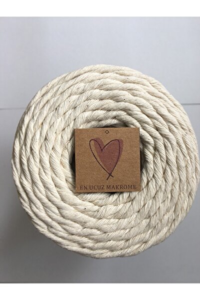 Makromİps Σχοινί Macrame 500 Gr (+-30) Σκάλισμα Μονό Twist TwistingTw