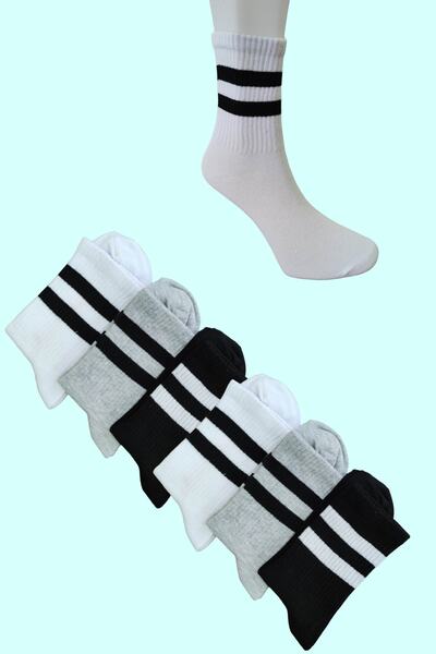 Leement socks Дамски памучни чорапи до глезена с шарки, размер 6, размер