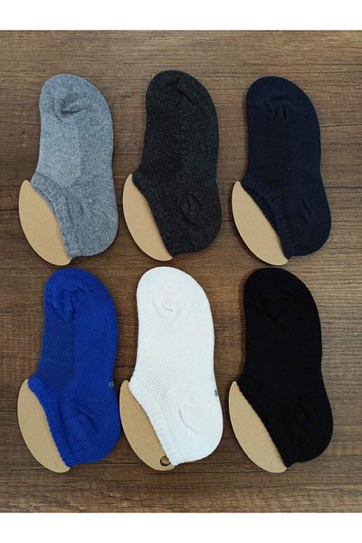 Leement socks Детски 6 чифта къси маратонки, чорапи с безшевни пръсти