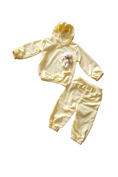 Dumledo Sarı Ayıcıklı Alt&üst Takım 6-12-18-24 Ay