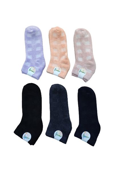 Leement socks 6 чифта бамбукови обувки с обратна хавлия за зимата
