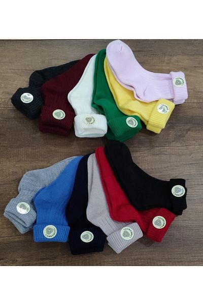 Leement socks 12 чифта зимни чорапи от агнешка вълна с усукани ботуши