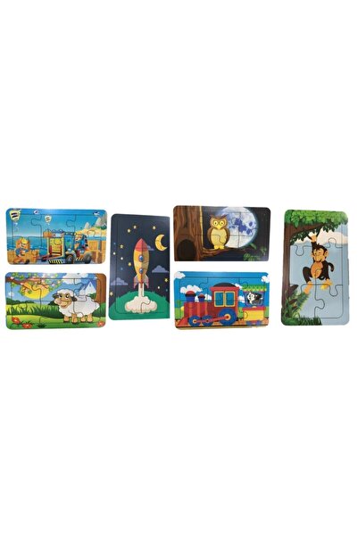 Trendy Toys Wooden Puzzle My First Puzzle 6 Pieces 18x11cm