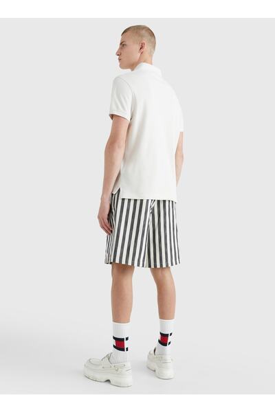 Tommy Hilfiger Bej Erkek Polo T-shirt Mw0mw17770ac0