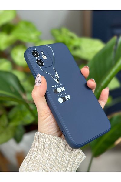 Go Aksesuar حافظة إطلاق مخملية مطبوعة متوافقة مع هاتف Iphone 11 (12 زاوية عرض)