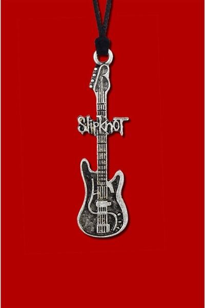 Kuzgunshop Slipknot Gitarlı Kolye