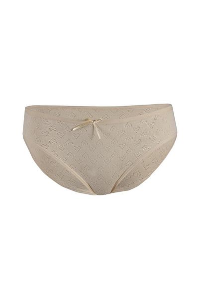 YILDIZ 12 τεμάχια Heart Rib Bikini Panties Slip Ten 3576