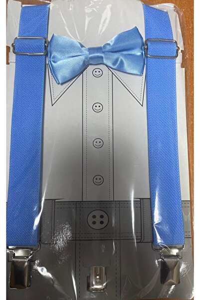 FATELLA Set de bretele și papion reglabile pentru copii