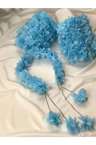SÜSLÜTASARIM Princess Model Floral Maternity Slippers Crown Set 1044 – Maternity Set – Maternity Set – Maternity Set
