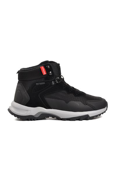 DUNLOP Dnp-2025 Men's Outdoor Boots - Black-White, Water Resistant