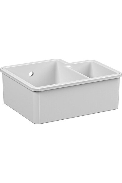 VitrA - 5936b003-0012 -arkitekt Tezgah Altı 1, 5 Gözlü Eviye - Beyaz