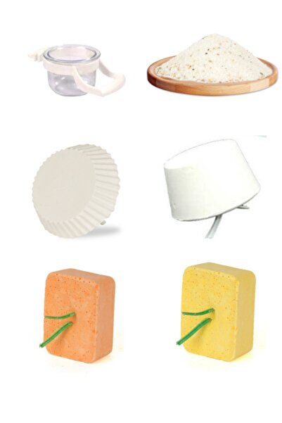 PureCanpati Kuş Kumu Ve Gaga Taşı Seti(1 Kg Kum+kalsiyum,b.stone,portakal,muz...