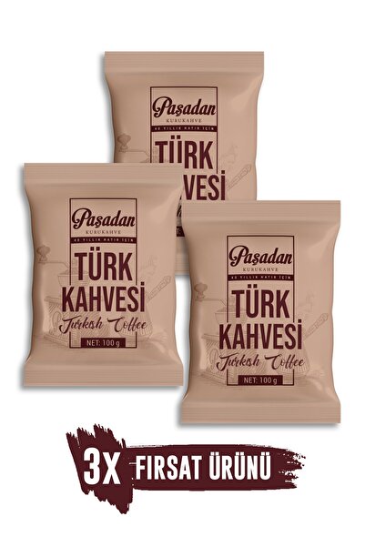 Paşadan Kahve قهوة تركية من باشادان (3x100 جرام)