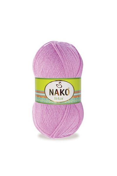 NAKO Rekor 1249 5 τεμάχια ροζ πλεξίματος χειρός